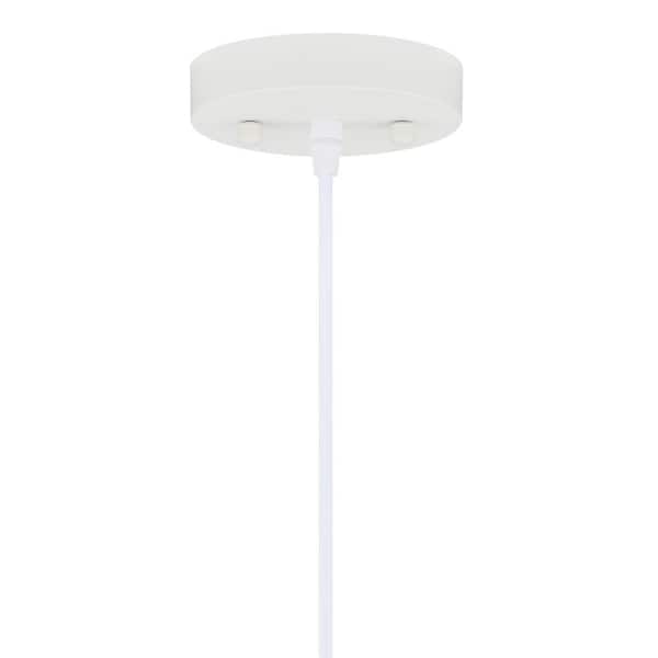 Wilby 1-Light Natural Tiered Pendant Chandelier with Rattan Shade