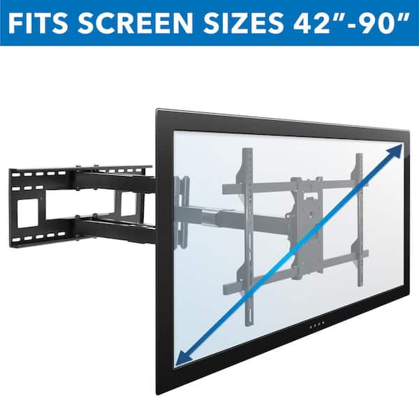Dual TV Wall Mount with Extension