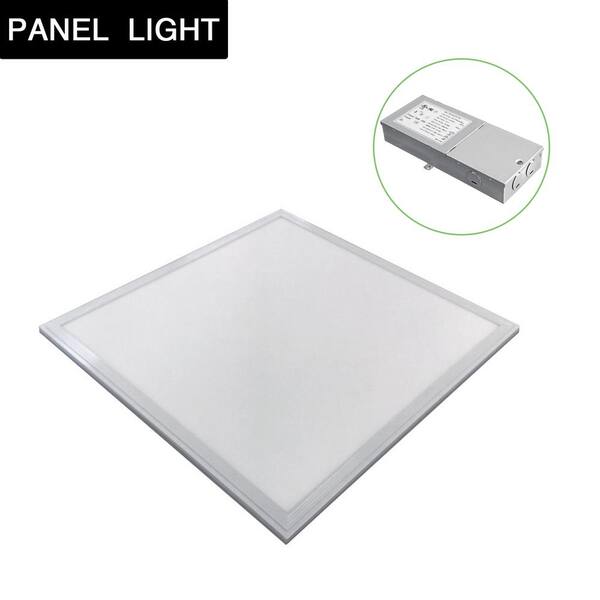 23.6 in. x 13.6 in. 40-Watt 4400 Lumens Soft White LED Panel Light 3000K (2-Pack)