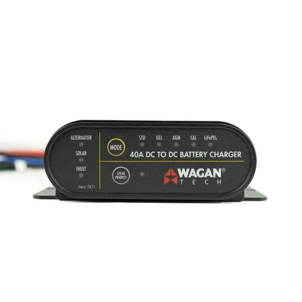 12-Volt 40Amp DC-To-DC Battery Charger