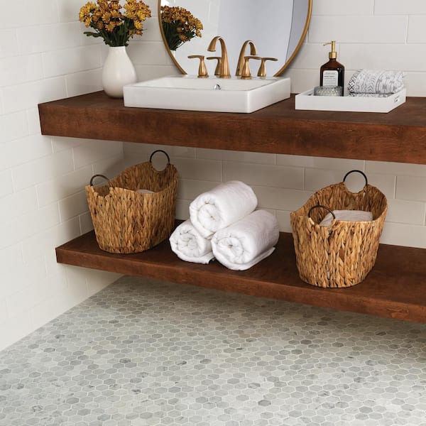 Restore Mist Honed 12 in. x 12 in. Marble Mosaic Tile (9.7 sq. ft./Case)