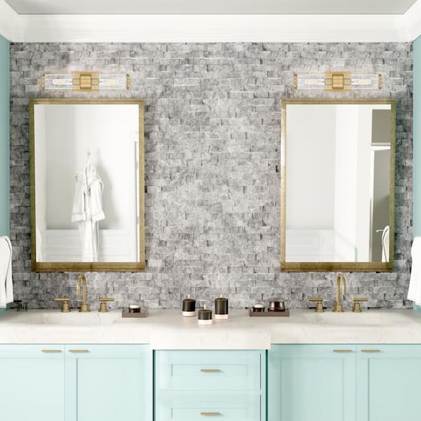 Bryony 2-Light Aged Brass Sconce