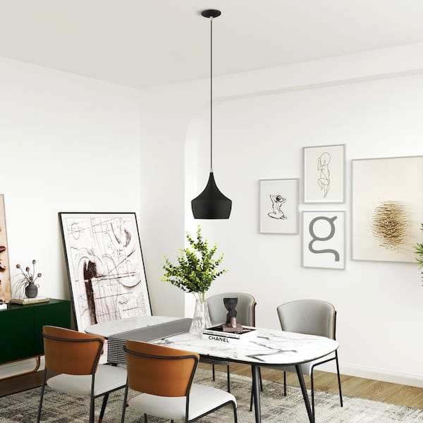 Goodwin 1 Light Black Mini Pendant