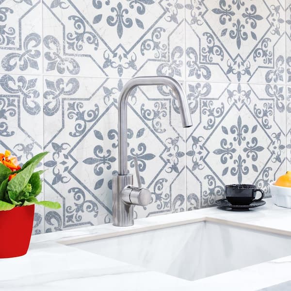 Atlantic Azul 17-5/8 in. x 17-5/8 in. Ceramic Floor and Wall Tile (15.33 sq. ft./Case)