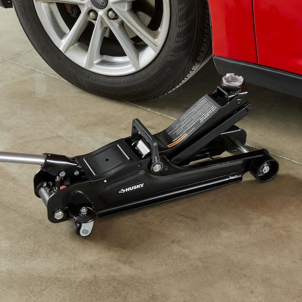 2-1/2-Ton Low Profile Trolley Car Jack with Quick Contact
