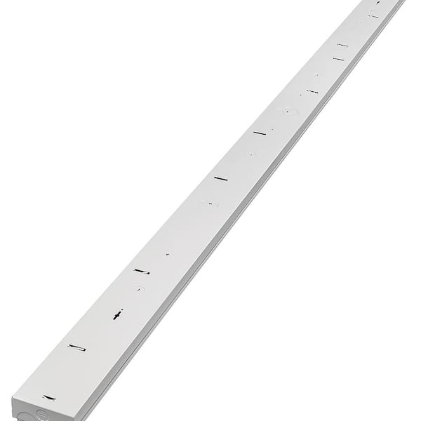 8 ft. 450-Watt Equivalent Integrated LED White Strip Light Fixture  9000 Lumens 90-Watts 4000K Bright White (8-Pack)