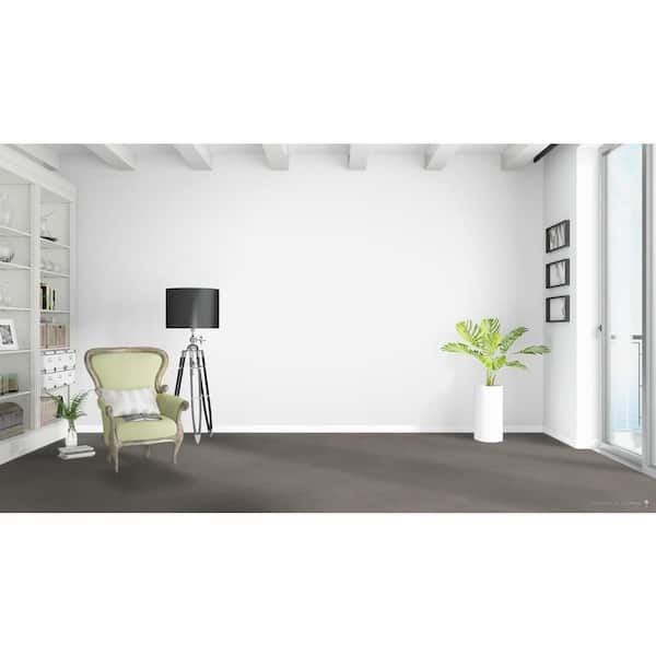 Wonder - Marvel - Gray 20 oz. SD Polyester Texture Installed Carpet