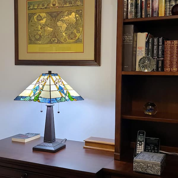 23 in. Tiffany Style Mission Table Lamp
