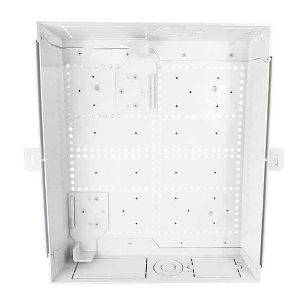 Connected Media Box with Power Receptacle