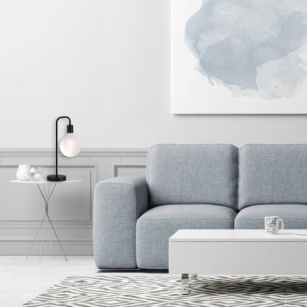 Holden 18 in. Black Table Lamp