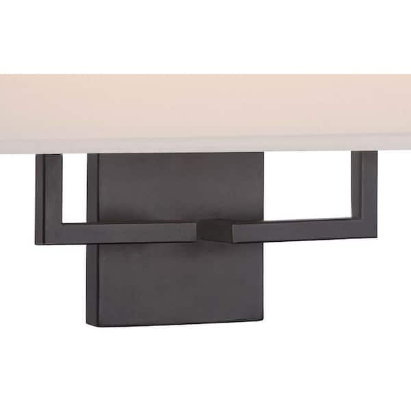 22-Watt Bronze Integrated LED Wall Sconce