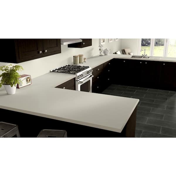 4 ft. x 8 ft. Laminate Sheet in RE-COVER Natural Almond with Matte Finish