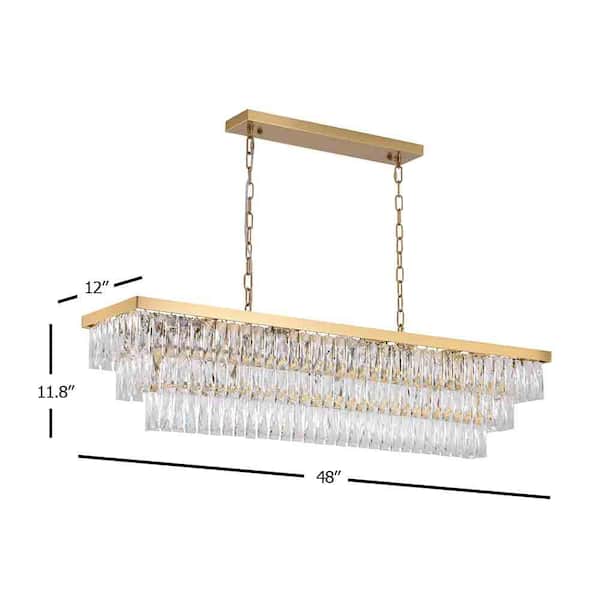 Sebastian 16-Light Gold Chandelier