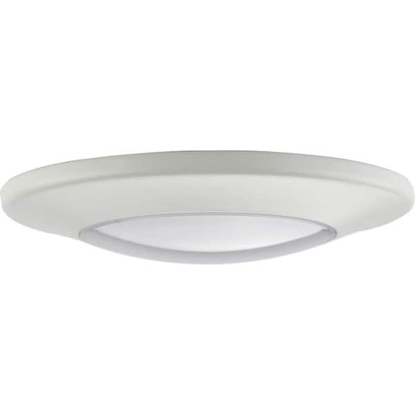 7-1/2 in. LED Slim Flush Mount 17-Watt White Integrated LED Surface Mount