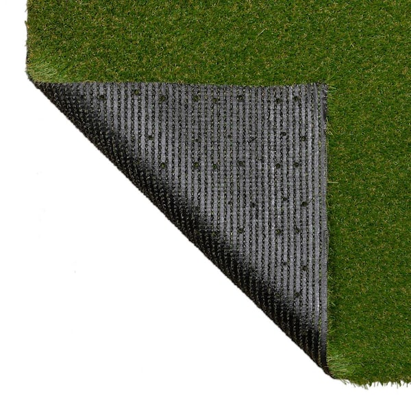 Pet 7.5 ft. x 13 ft. Green Artificial Grass Rug