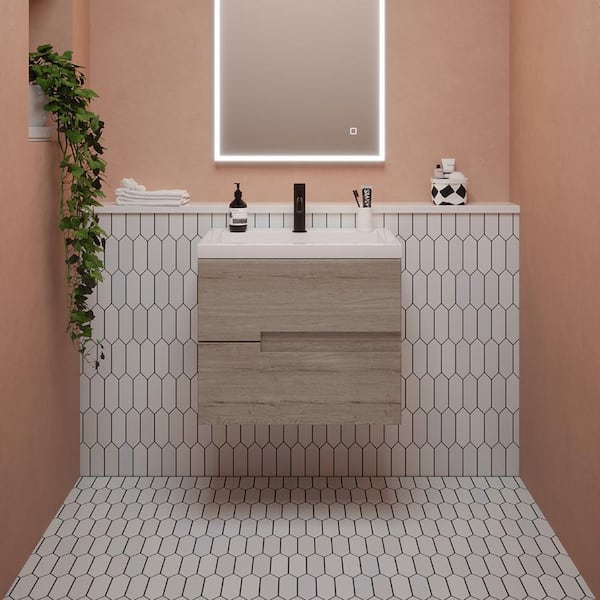 Suburbs White 10 in. x 12.375 in. Picket Polished Marble Wall and Floor Mosaic Tile (8.59 sq. ft./Case)