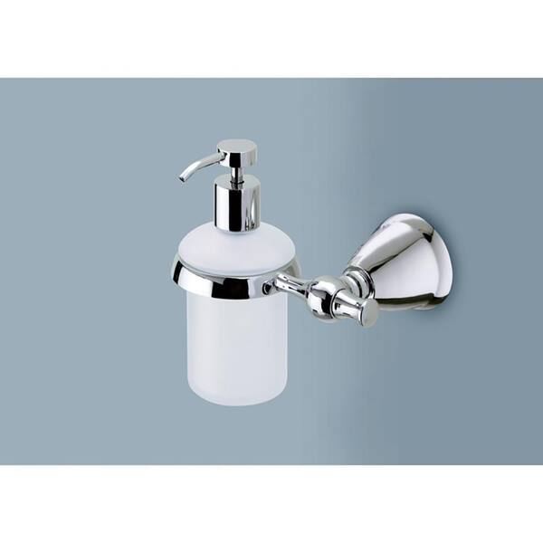 Lira Wall Mounted Soap Dispenser in Chrome
