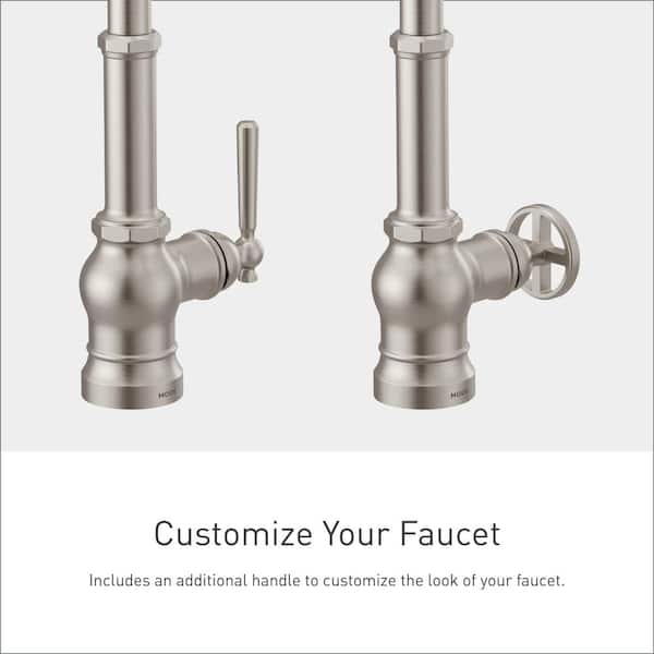 Paterson Single-Handle Pull-Down Sprayer Kitchen Faucet with Reflex and PowerBoost in Spot Resist Stainless