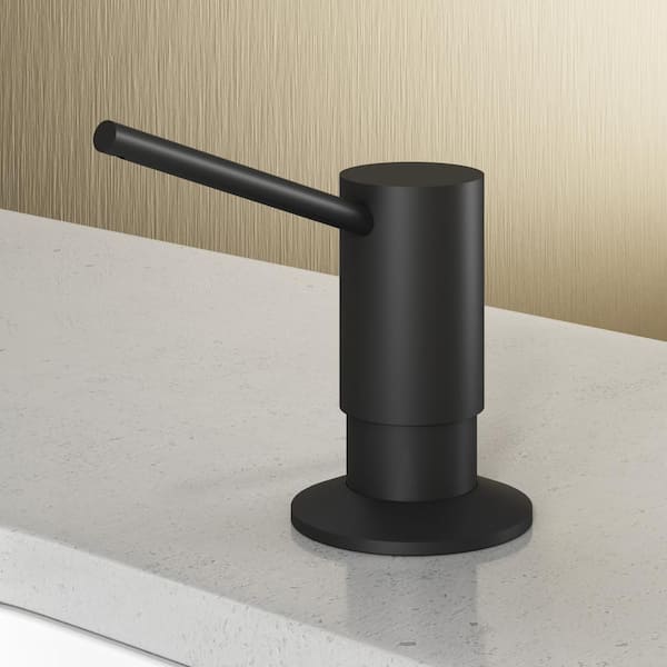 Braddock Kitchen Soap Dispenser in Matte Black