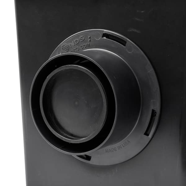 12 in. x 12 in. Drainage Catch Basin, 2 Opening Kit