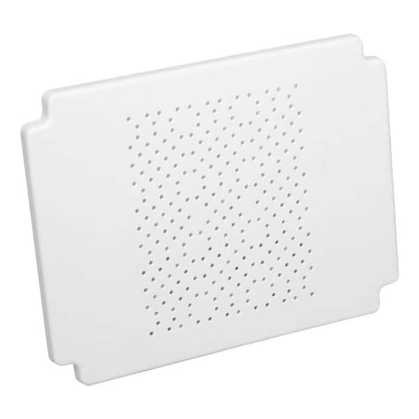 All-in-One 24 in. x 24 in. 20 Gal. Freestanding Laundry Tub in White, with Non-Metallic Pull-Out Faucet in Chrome