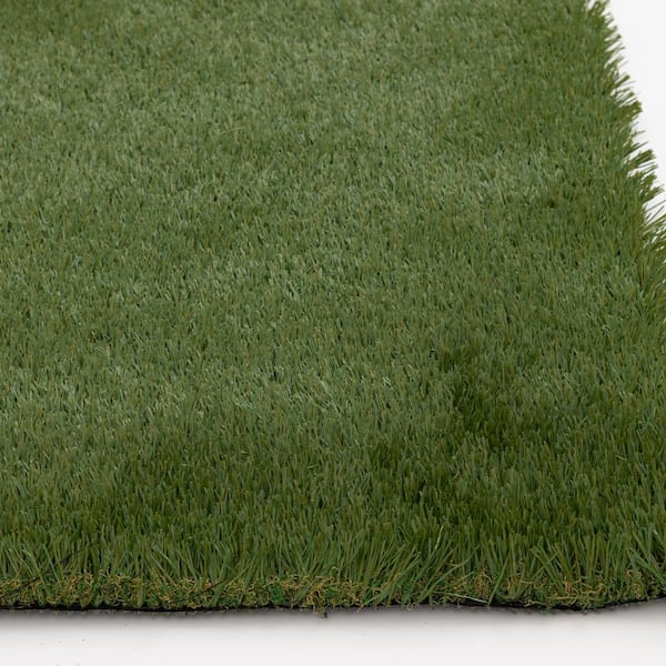 62 oz. 15 ft. Wide x Cut to Length Dark Field Olive Artificial Grass