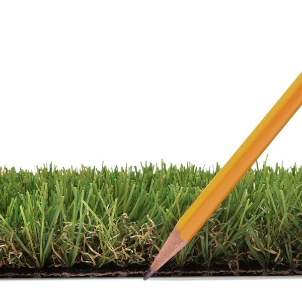 Lincoln 7.38 ft. x 8.76 ft. Green Artificial Grass