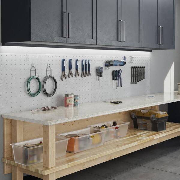 Wilsonart 8 ft. Left Miter Laminate Countertop Kit Included in Spring Carnival Granite with Full Wrap Ogee Edge