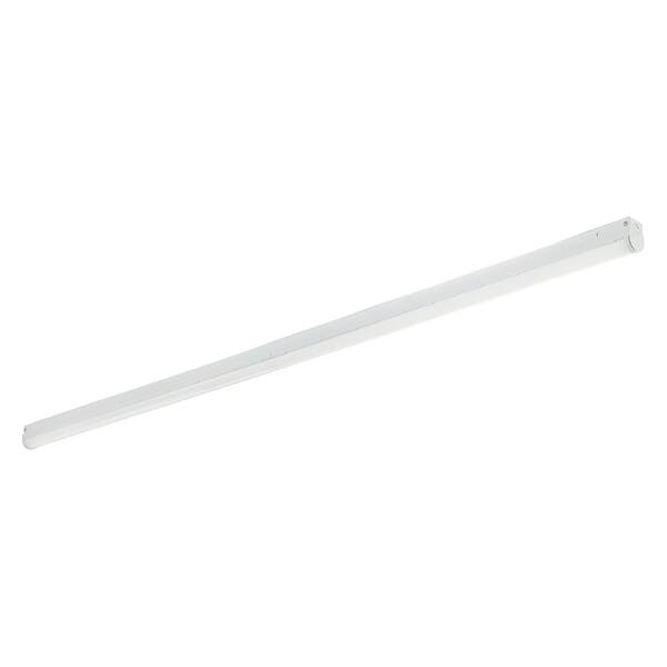 8 ft. 600-Watt Equivalent Integrated LED White Strip Light Fixture, 4000K