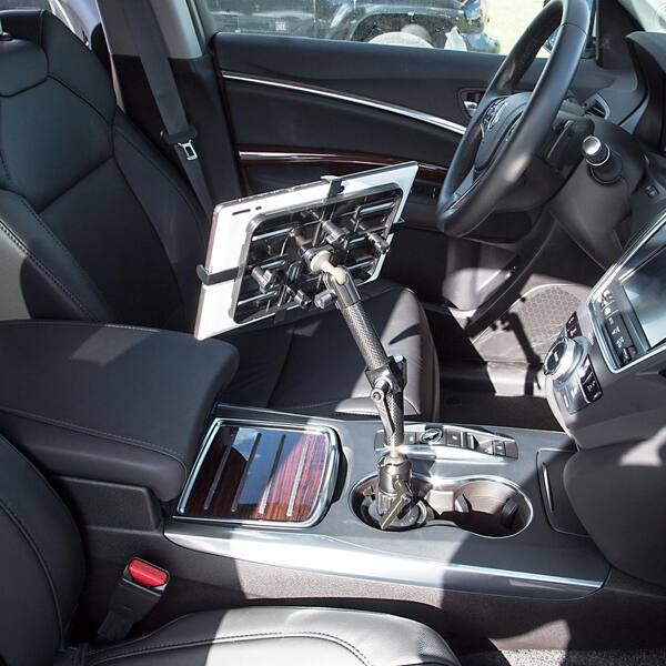 Carbon Fiber Cup Holder Tablet ELD Mount