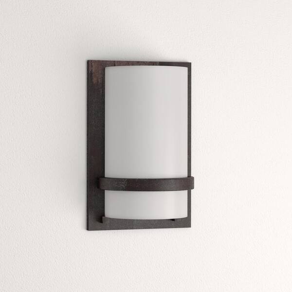 1-Light Iron Oxide Sconce