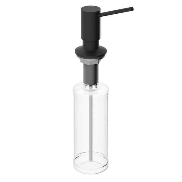 Braddock Kitchen Soap Dispenser in Matte Black