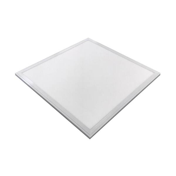 23.6 in. x 13.6 in. 40-Watt 4400 Lumens Soft White LED Panel Light 3000K (2-Pack)