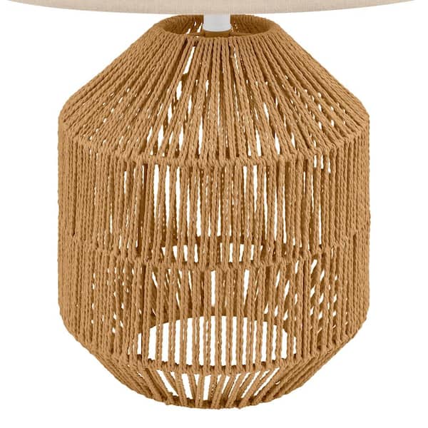 Quinton 24.5 in. Rattan Accent Lamp