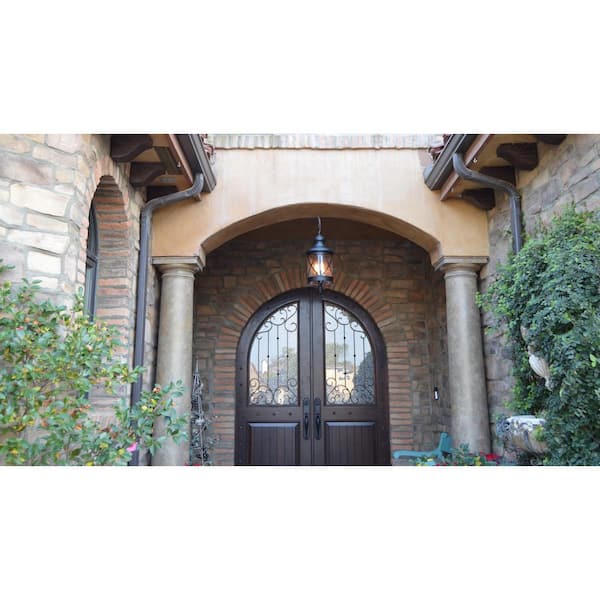 Taysom Black 3-Light Outdoor Hanging Lantern