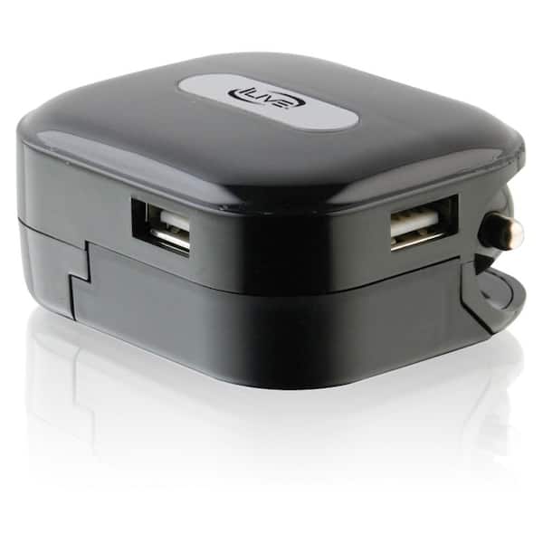 Dual USB Wall and Car Charger