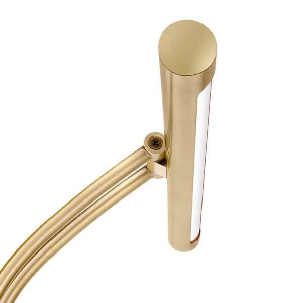 17 in. LED Picture Light, 1000 Lumens, 3000K Warm White, Antique Brass Finish, Hardwired