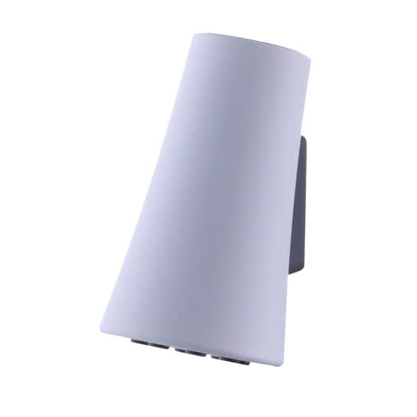 McKenna Single-Handle Pull-Down Sprayer Kitchen Faucet with TurboSpray and FastMount in Matte White