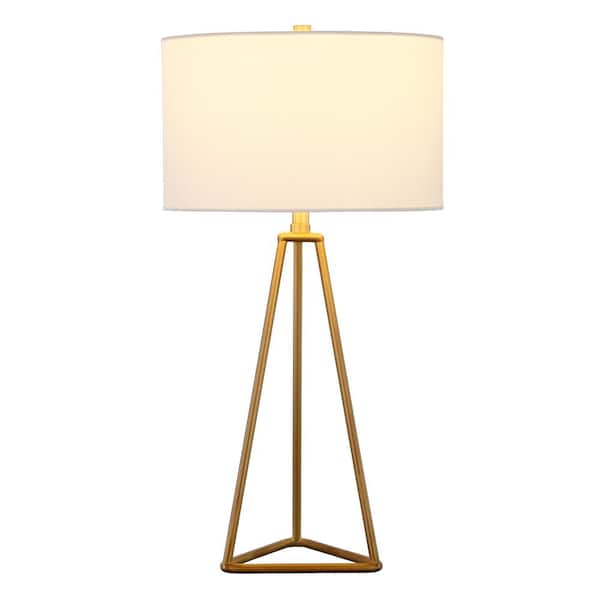 Gio 26.13 in. Brass Table Lamp