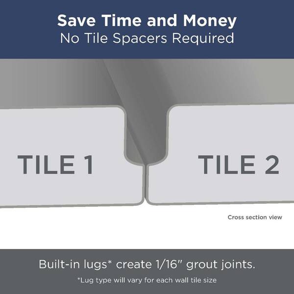 LuxeCraft White 4 in. x 8 in. Glazed Ceramic Subway Wall Tile (10.5 sq. ft./case)