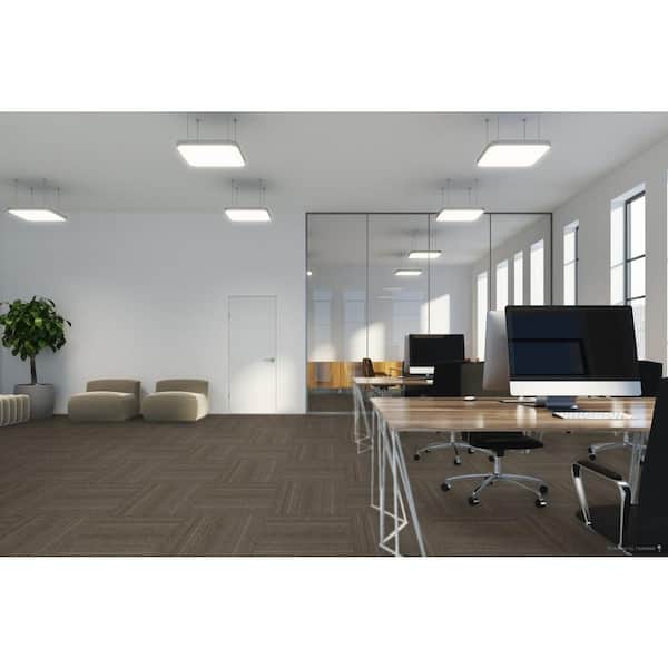 Kaden Nash Residential/Commercial 24 in. x 24 in. Glue-Down Carpet Tile (18 Tiles/Case) (72 sq. ft.)
