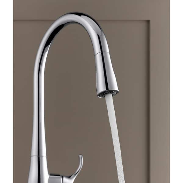 Simplice Touchless Single-Handle Pull-Down Sprayer Kitchen Faucet in Polished Chrome