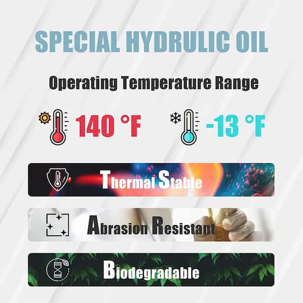 10-Ton Low Profile Double Ram Bottle Jack