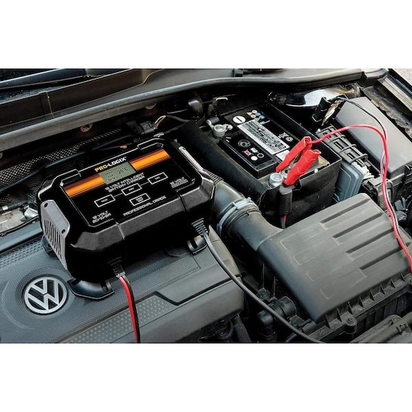 12-Volt 20-Amp Intelligent Battery Charger, Battery Maintainer, with Engine Start