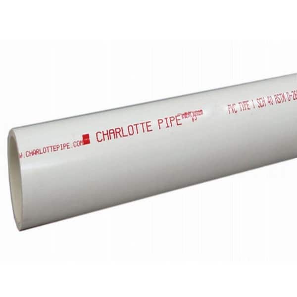 1-1/4 in. x 10 ft. PVC DWV Sch. 40 Pipe