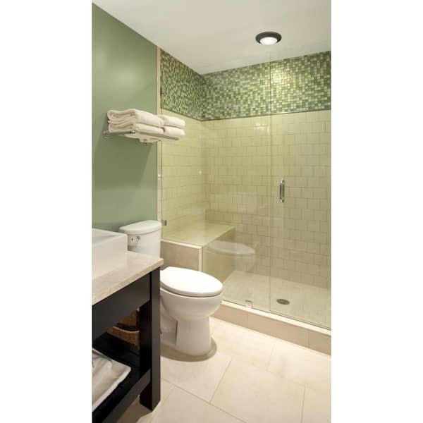 15-Watt Oil Rubbed Bronze Indoor/Outdoor Integrated LED Flush Mount