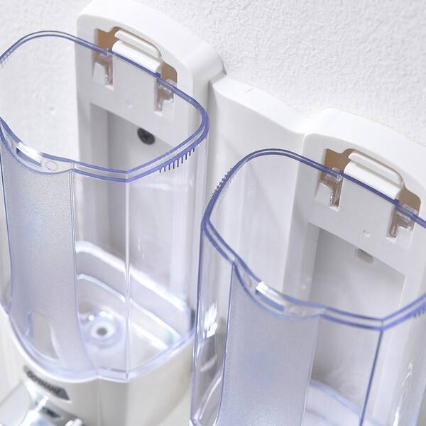 12.03 oz. Liquid Soap Dispenser in White (2 Packs)
