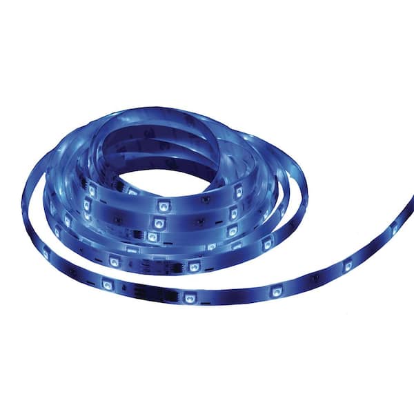 16 ft. Plug-in Color Chasing Multi-color Integrated LED Strip Light