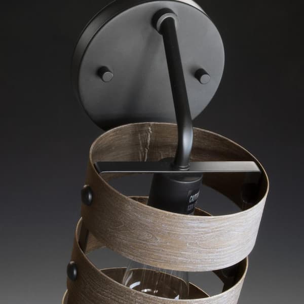 Gulliver 1-Light Graphite Bath Light