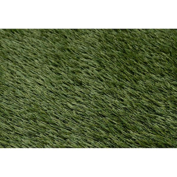46 oz. Kentucky 15 ft. Wide x Cut to Length Field/Olive Green Artificial Grass